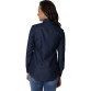 Womens Denim Solid Shirt Buy 1 Get 1 Free  Navy Blue Pattern Solid 